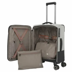 Travelite Crosslite 5.0 4 Rollen Kabinentrolley S 55 cm Laptopfach