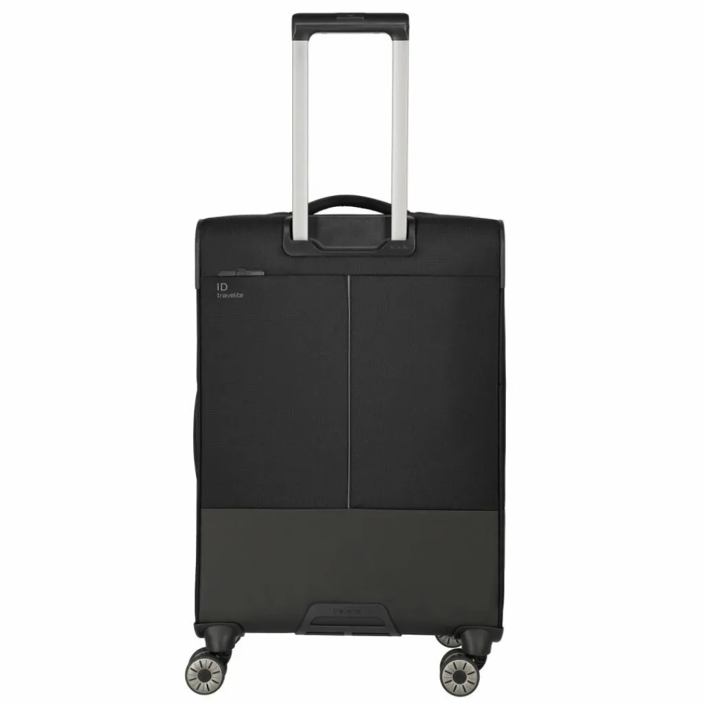 Travelite Crosslite 5.0 4 Rollen Trolley M 66 cm mit Dehnfalte