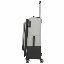 Travelite Crosslite 5.0 4 Rollen Trolley L 77 cm mit Dehnfalte