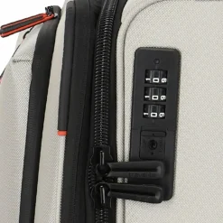 Travelite Weichgepäck Kabinengepäck|2-Rollen Kabinentrolleys<Crosslite 5.0 2 Rollen Kabinentrolley 54 cm natur