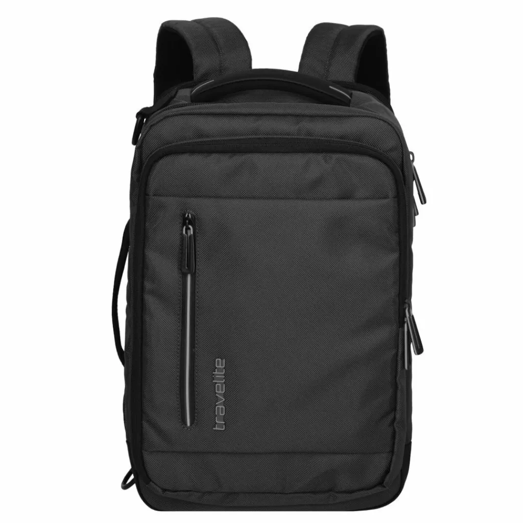 New Travelite Crosslite Flugumhänger 40 cm Laptopfach mit Dehnfalte schwarz