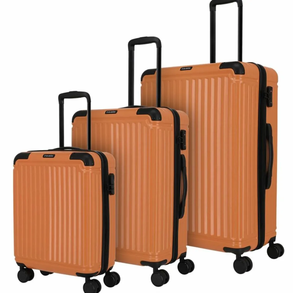Travelite Koffersets Als Hartgepäck|Koffersets 3-Teilig<Cruise 4-Rollen Kofferset 3tlg. koralle