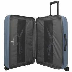 Travelite Hartgepäck|4-Rollen Koffer<Dynamiic 4 Rollen Trolley XL 81 cm denimblue