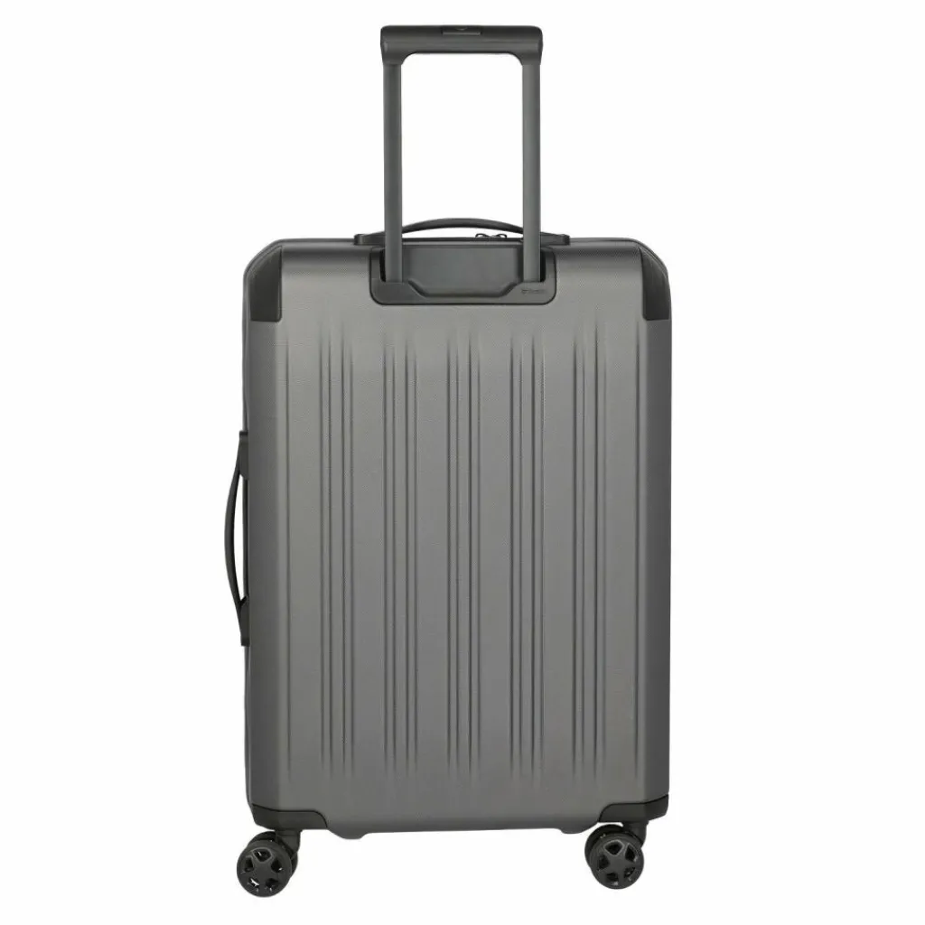 Best Travelite Dynamiic 4 Rollen Kofferset 3-teilig mit Dehnfalte anthrazit
