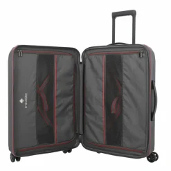 Best Travelite Dynamiic 4 Rollen Kofferset 3-teilig mit Dehnfalte anthrazit