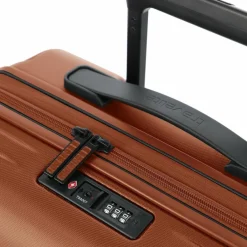 Hot Travelite Dynamiic 4 Rollen Trolley L 76 cm mit Dehnfalte kupfer