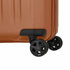 Travelite Hartgepäck Kabinengepäck|4-Rollen Kabinentrolleys<Dynamiic 4 Rollen Kabinentrolley 55 cm kupfer