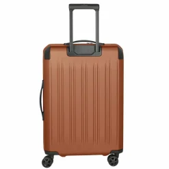 Hot Travelite Dynamiic 4 Rollen Trolley 66 cm mit Dehnfalte kupfer