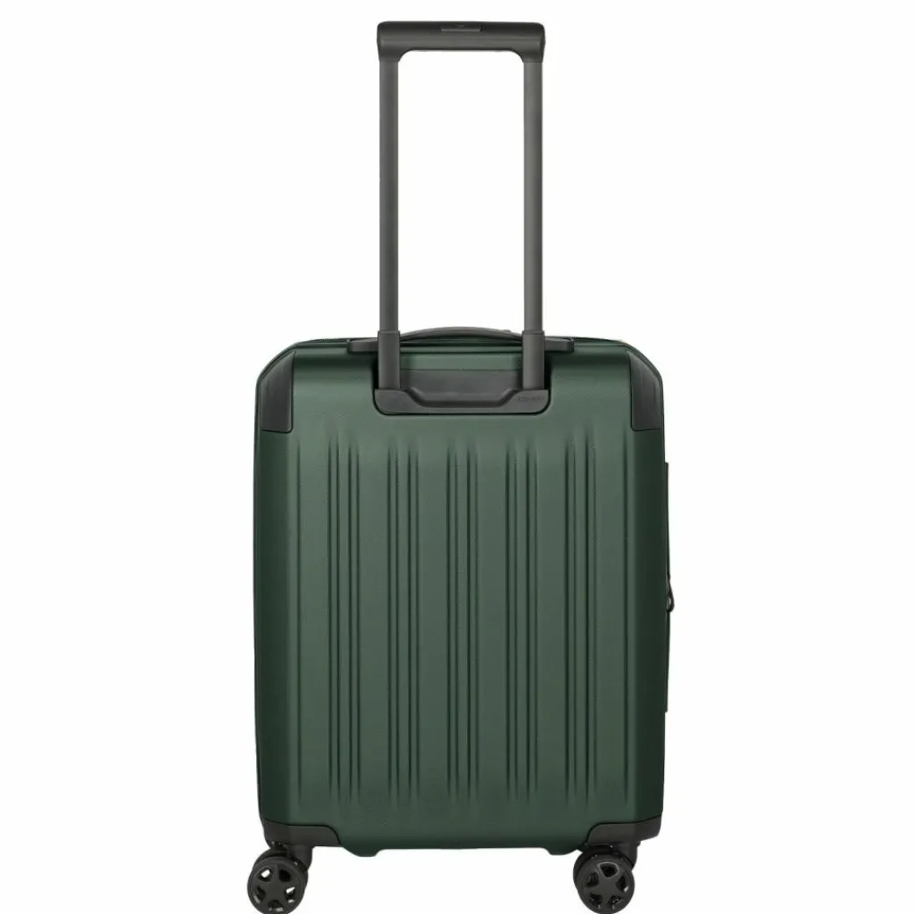 Travelite Hartgepäck Kabinengepäck|4-Rollen Kabinentrolleys<Dynamiic 4 Rollen Kabinentrolley 55 cm mit Dehnfalte grün