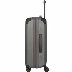 Travelite Hartgepäck|4-Rollen Koffer<Dynamiic 4 Rollen Trolley 66 cm mit Dehnfalte anthrazit