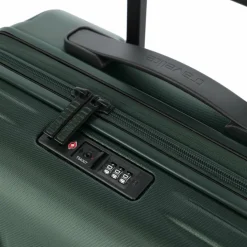 Travelite Dynamiic 4 Rollen Kofferset 3-teilig mit Dehnfalte grün