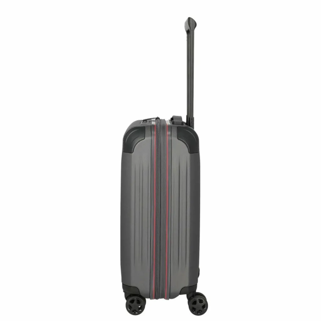 Hot Travelite Dynamiic 4 Rollen Kabinentrolley 55 cm mit Dehnfalte anthrazit