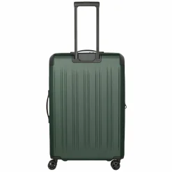 Travelite Hartgepäck|4-Rollen Koffer<Dynamiic 4 Rollen Trolley L 76 cm mit Dehnfalte grün