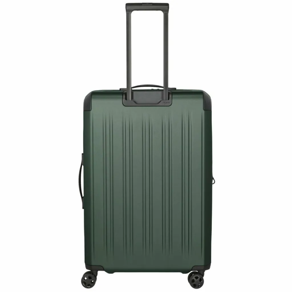 Travelite Hartgepäck|4-Rollen Koffer<Dynamiic 4 Rollen Trolley L 76 cm mit Dehnfalte grün