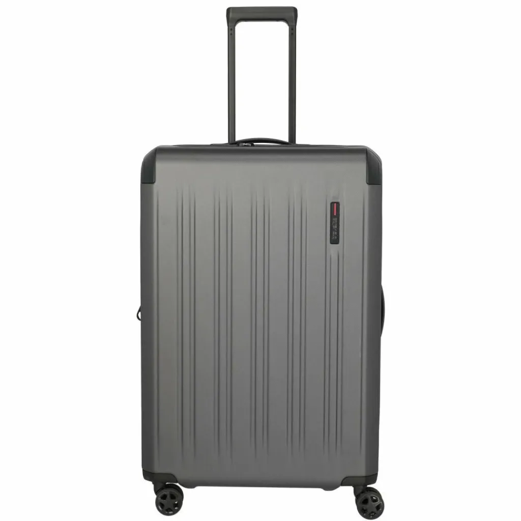 Travelite Hartgepäck|4-Rollen Koffer<Dynamiic 4 Rollen Trolley L 76 cm mit Dehnfalte anthrazit