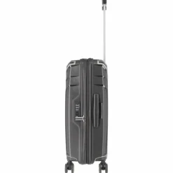 Travelite Hartgepäck|4-Rollen Koffer<Elvaa 4 Rollen Trolley 66 cm schwarz