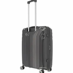 Travelite Hartgepäck|4-Rollen Koffer<Elvaa 4 Rollen Trolley 66 cm schwarz