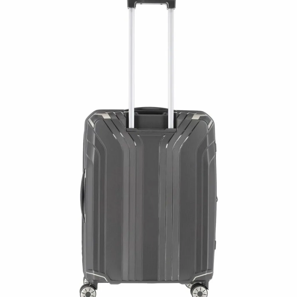 Travelite Hartgepäck|4-Rollen Koffer<Elvaa 4 Rollen Trolley 66 cm schwarz