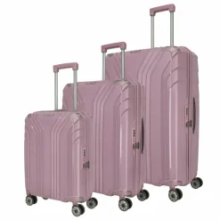New Travelite Elvaa 4-Rollen Kofferset 3tlg. rosé