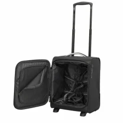 Outlet Travelite Jetpack 2 Rollen Kabinentrolley 40 cm schwarz