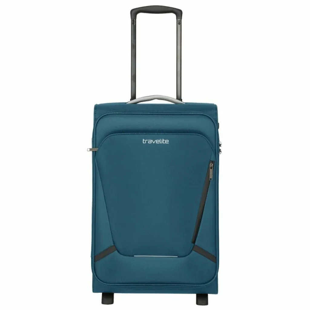 Travelite Weichgepäck Kabinengepäck|2-Rollen Kabinentrolleys<Jetpack Slim 2 Rollen Kabinentrolley 55 cm petrol