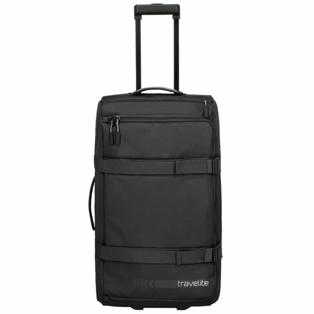 Travelite Reisetaschen Mit Rollen<Kick Off 4 Rollen Reisetasche L 68 cm schwarz