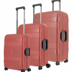 Travelite Korfu 4 Rollen Kofferset 3-teilig