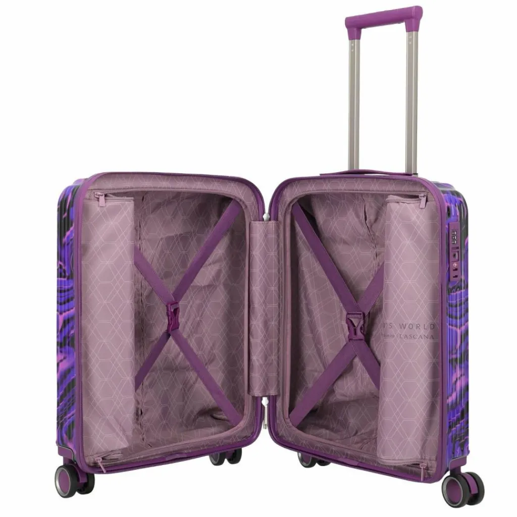 Travelite Lascana Edition 4 Rollen Kabinentrolley S 50 cm