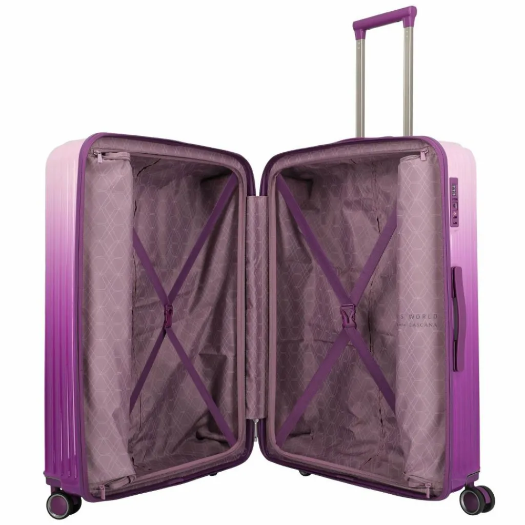 Travelite Lascana Edition 4 Rollen Trolley L 76 cm