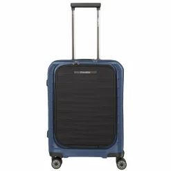 Best Travelite Mooby 4 Rollen Kabinentrolley 55 cm Laptopfach marine