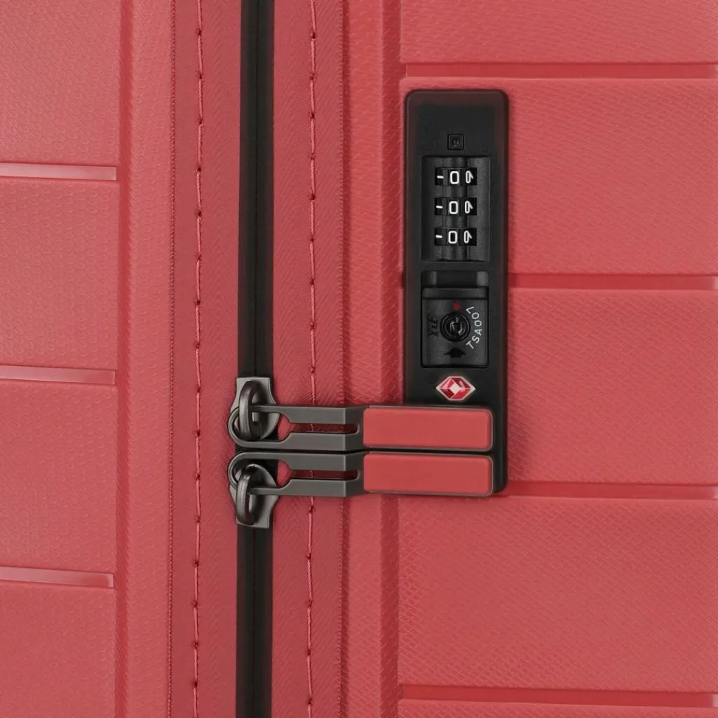 New Travelite Mooby 4 Rollen Kofferset 3-teilig rot