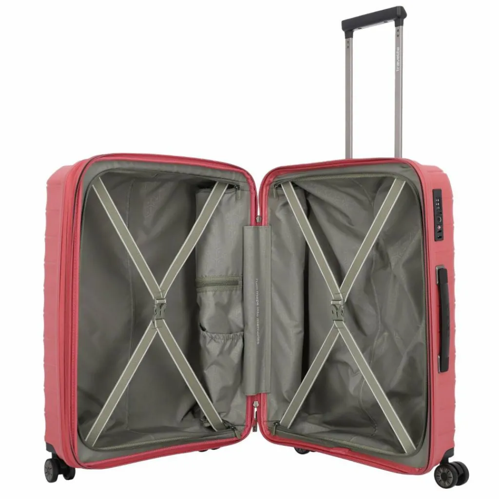 New Travelite Mooby 4 Rollen Kofferset 3-teilig rot