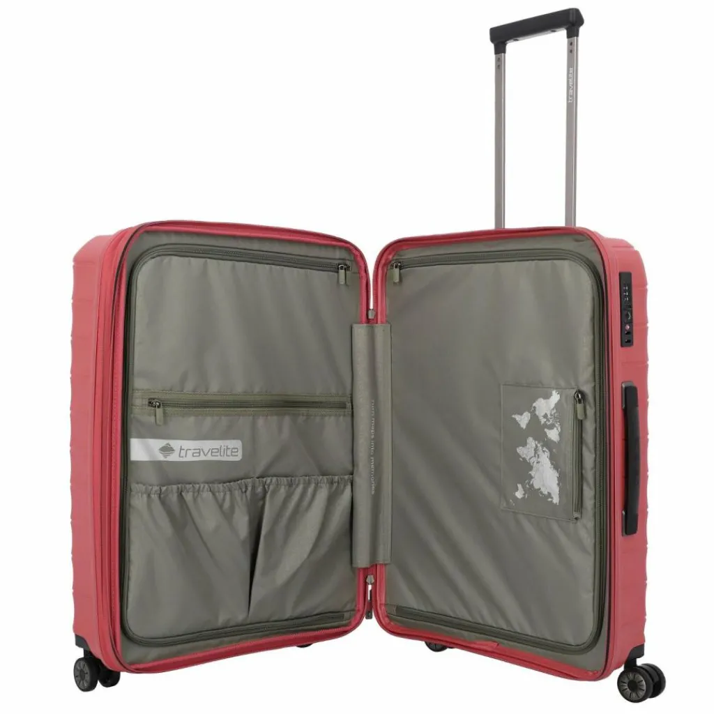 New Travelite Mooby 4 Rollen Kofferset 3-teilig rot
