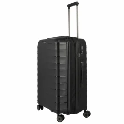 Hot Travelite Mooby 4 Rollen Kofferset 3-teilig mit Dehnfalte schwarz