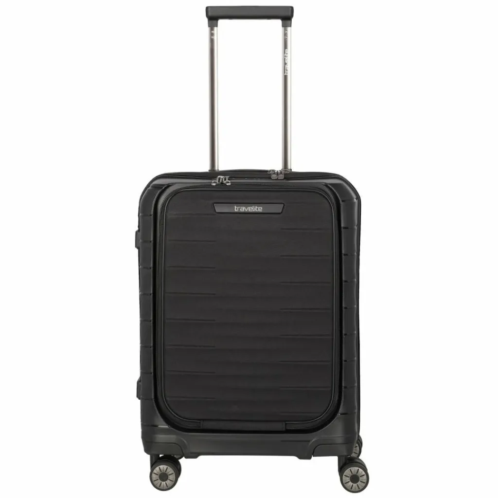 Sale Travelite Mooby 4 Rollen Kabinentrolley 55 cm Laptopfach schwarz