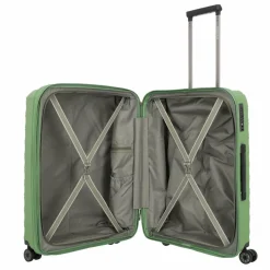 Travelite Mooby 4 Rollen Trolley M 66 cm mit Dehnfalte