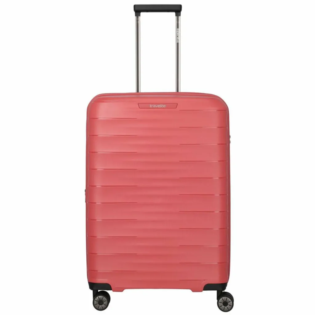 Travelite Mooby 4 Rollen Trolley M 66 cm mit Dehnfalte