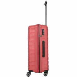 Travelite Mooby 4 Rollen Trolley M 66 cm mit Dehnfalte