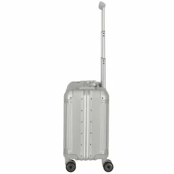 Travelite Businesstrolleys Ohne Laptopfach|Hartgepäck Kabinengepäck<Next 4 Rollen Businesstrolley 43 cm silber