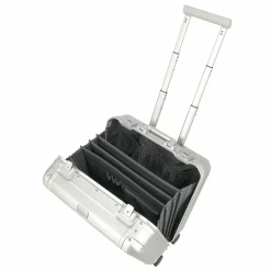 Travelite Businesstrolleys Ohne Laptopfach|Hartgepäck Kabinengepäck<Next 4 Rollen Businesstrolley 43 cm silber