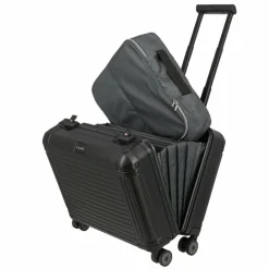 Hot Travelite Next 4 Rollen Businesstrolley 43 cm schwarz