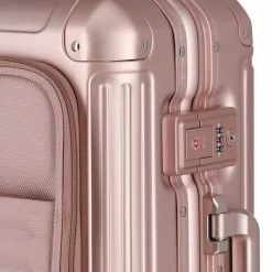 Discount Travelite Next 4 Rollen Kabinentrolley 55 cm Laptopfach rosé