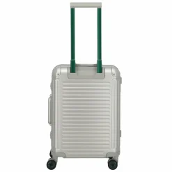 Travelite Hartgepäck Kabinengepäck|Hartgepäck<Next 4 Rollen Kabinentrolley S 55 cm silber-grün