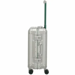 Travelite Hartgepäck Kabinengepäck|Hartgepäck<Next 4 Rollen Kabinentrolley S 55 cm silber-grün