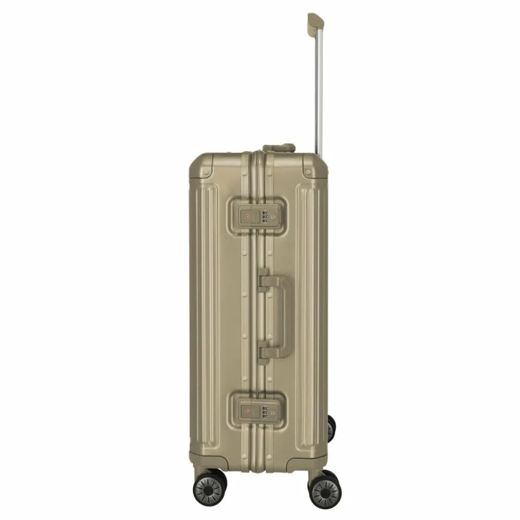 Travelite Hartgepäck|4-Rollen Koffer<Next 4-Rollen Trolley 67 cm champagne
