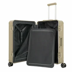 Travelite Hartgepäck|4-Rollen Koffer<Next 4-Rollen Trolley 67 cm champagne