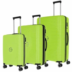 Travelite Orbita 4 Rollen Kofferset 3-teilig mit Dehnfalte