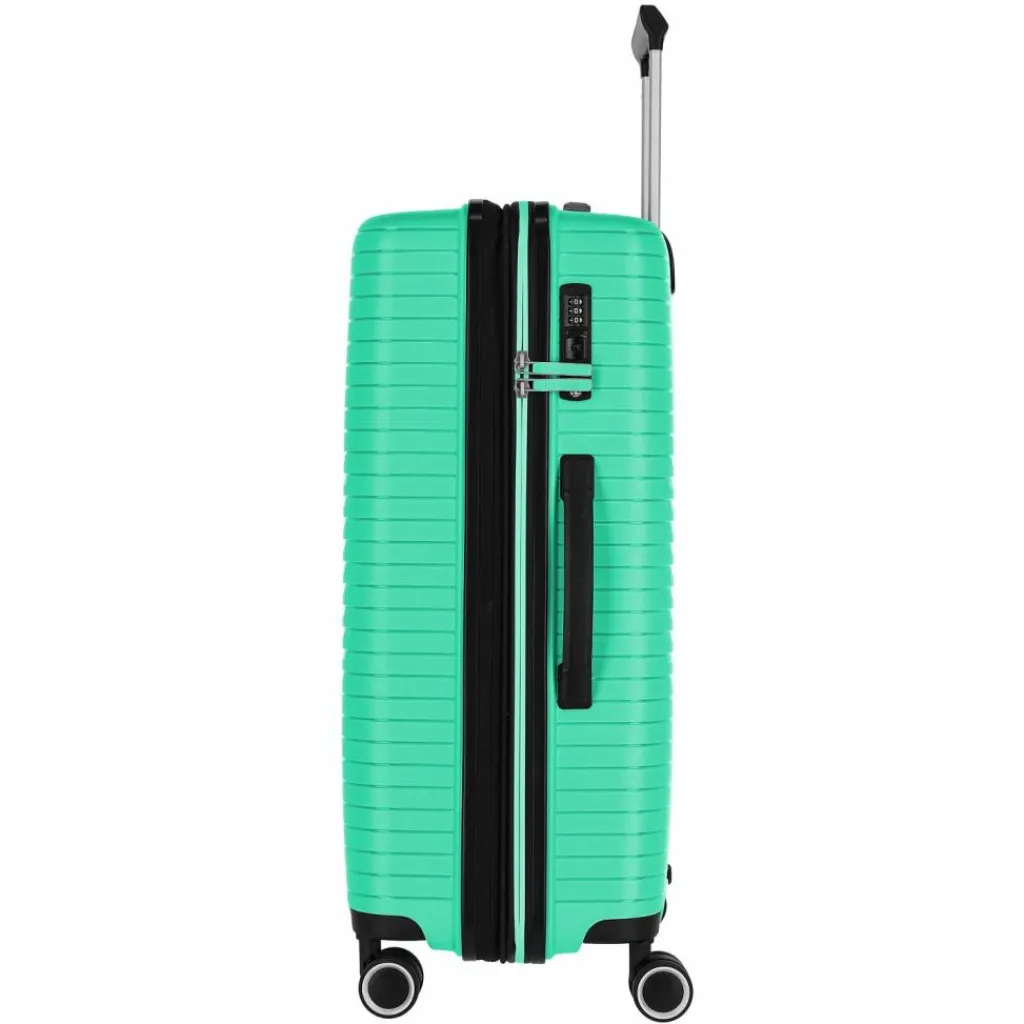 Travelite Koffersets Als Hartgepäck|Koffersets 3-Teilig<Orbita 4 Rollen Kofferset 3-teilig mit Dehnfalte grün