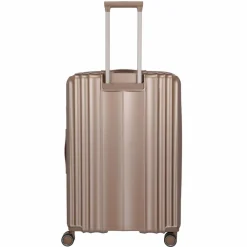 Travelite Hartgepäck|4-Rollen Koffer<Paros 4 Rollen Trolley 76 cm cappuccino