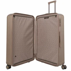Travelite Hartgepäck|4-Rollen Koffer<Paros 4 Rollen Trolley 76 cm cappuccino